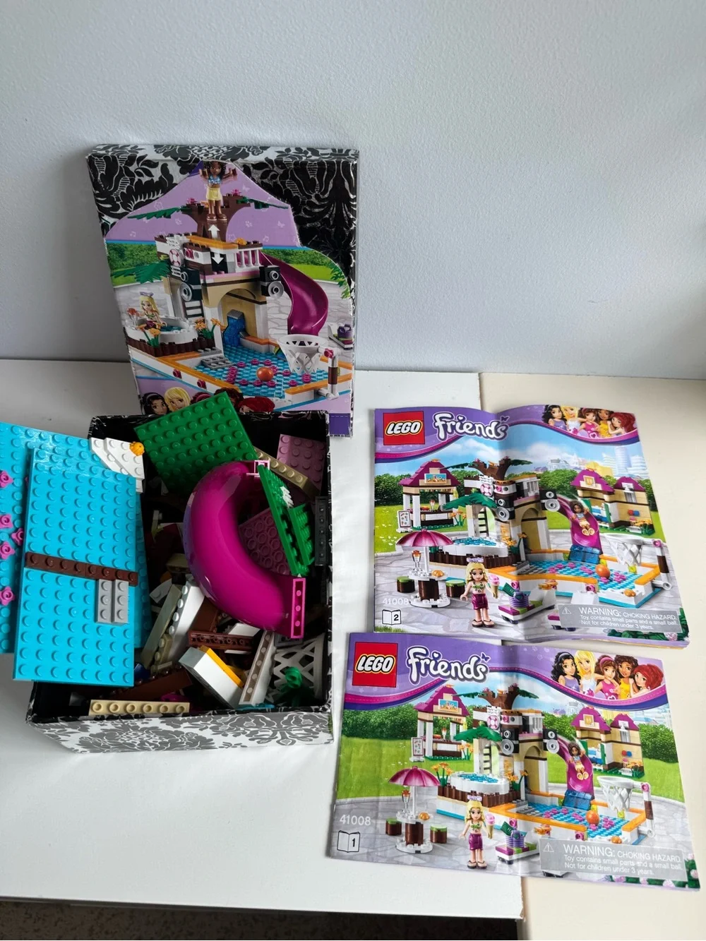 Lego Friends HUGE lot Bundle 5560 3184 3065 41017 41008 3942 3315 3933 3932 3939